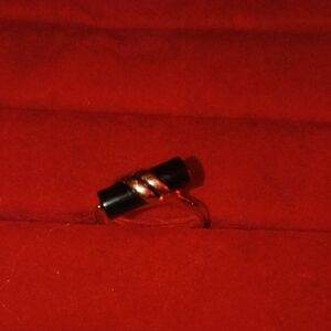 Vintage Green And Gold Ring Size 5/6 Fits Pinky Finger